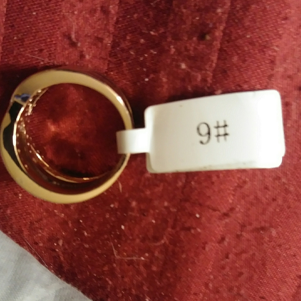 CZ Gold Plated Ring - Picture 3 of 3